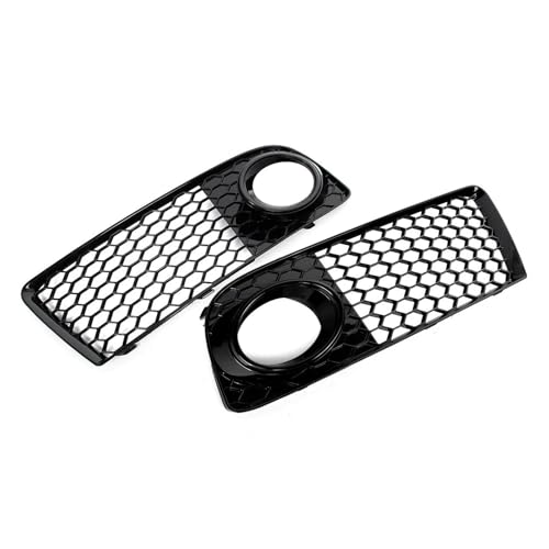 Parrilla parachoques delantera de panal negra para TT Coupé y Convertible 2011 a 2014 2
