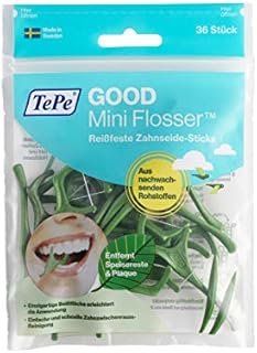 TEPE GOOD Mini Flosser, zielony, 36 sztuk, (opakowanie 36)