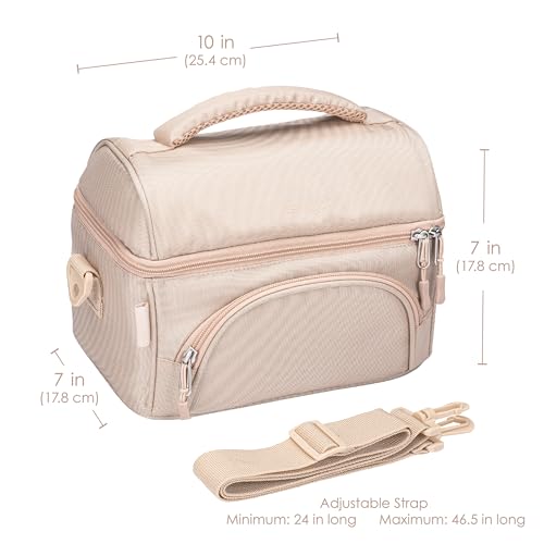 Image of Bentgo Deluxe Insulated Lunch Bag with Adjustable Strap & Outer Pocket