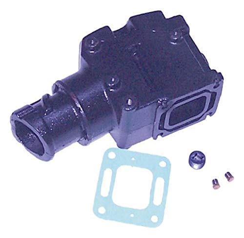 Sierra International 18-1976-2 Manifold Elbow, 1 Pack, medium , Black