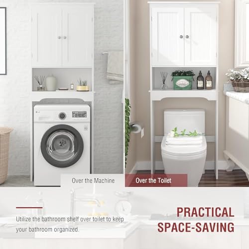Rangement maximal avec l'armoire de rangement pour toilettes multi-niveaux - 7