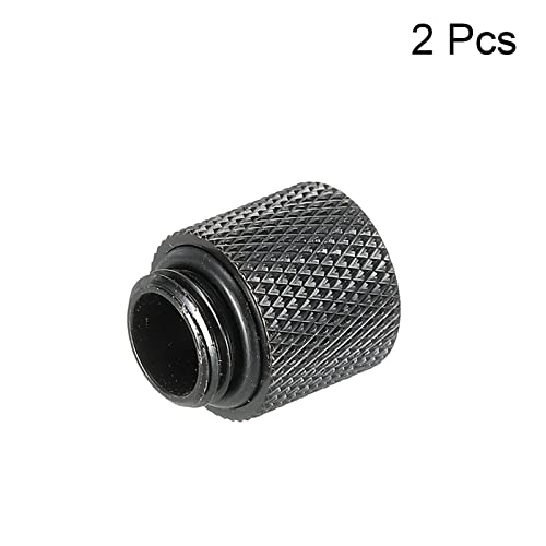 Extensor G1/4 20 mm macho hembra negro accesorio refrigeración líquida de agua 3