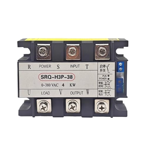 Module de démarrage progressif triphasé SRQ-H3P-38 pour supprimer les à-coups du moteur 4KW