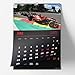 Produktbild Wandkalender Formel 1 A3, F1 2025, Rennplaner F1, Grand Prix Formel 1, Geschenk Formel 1, Größe A3 für die Wand für Fan F1, Fotokalender F1