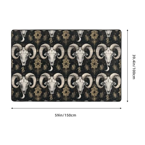Tapis de salon lavable et antidérapant pour éliminer les taches - 3