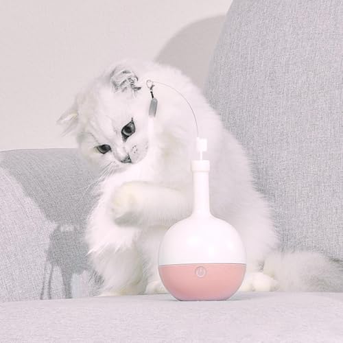 Pelota automática para mascotas con ejercicio interactivo y luces 5