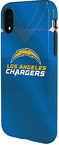 Skinit Pro Phone Case Compatible with iPhone XR - Officially Licensed NFL Los Angeles Chargers Team Jersey Design