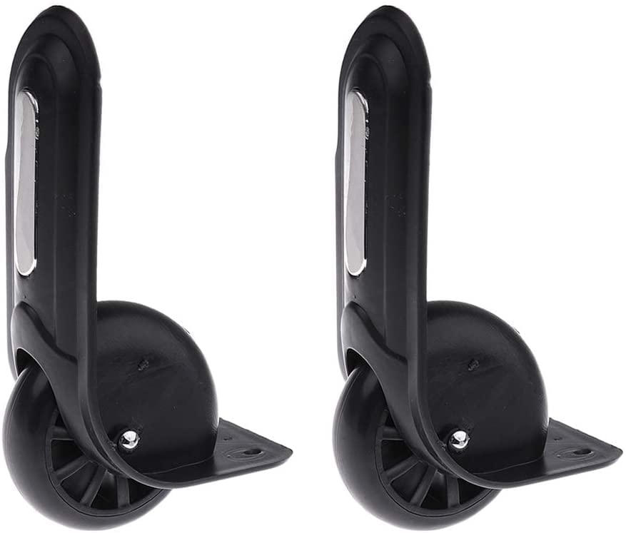 Spinner Caster,Swivel Wheels Replacement,1Pair Replacement Luggage Wheel Suitcase Repair Mute Caster Accessories D005