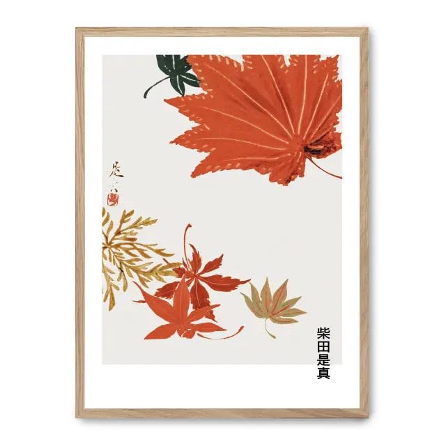 Tableau autumn leaves FASE5 : grand tableau déco nature salon moderne