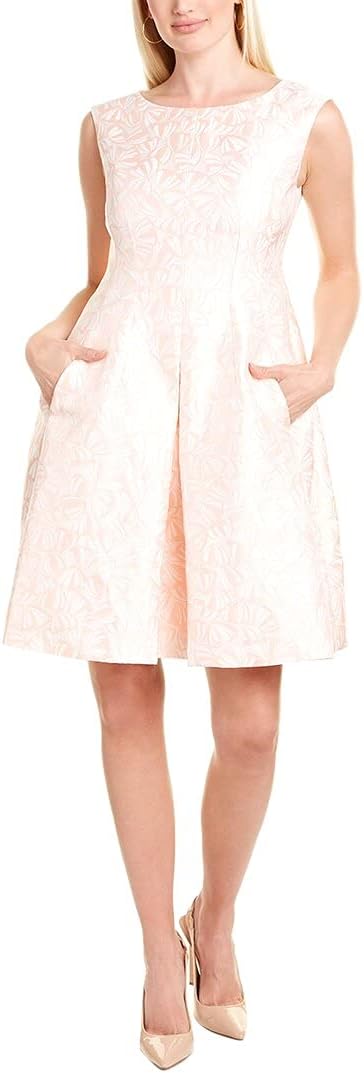 Anne KleinWomen's Jacquard Fit and Flare Dress