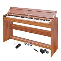ままごん 電子ピアノ 88鍵盤 木製 電子 ピアノ MIDI対応 ペダル 電子ピアノ 88鍵盤 ペダル付き 木製 電子 ピアノ 88鍵 携帯