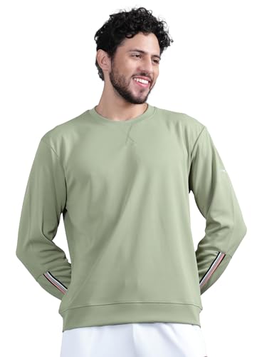 Image of SHIV NARESH Men's Cotton Crew Neck Sweatshirt