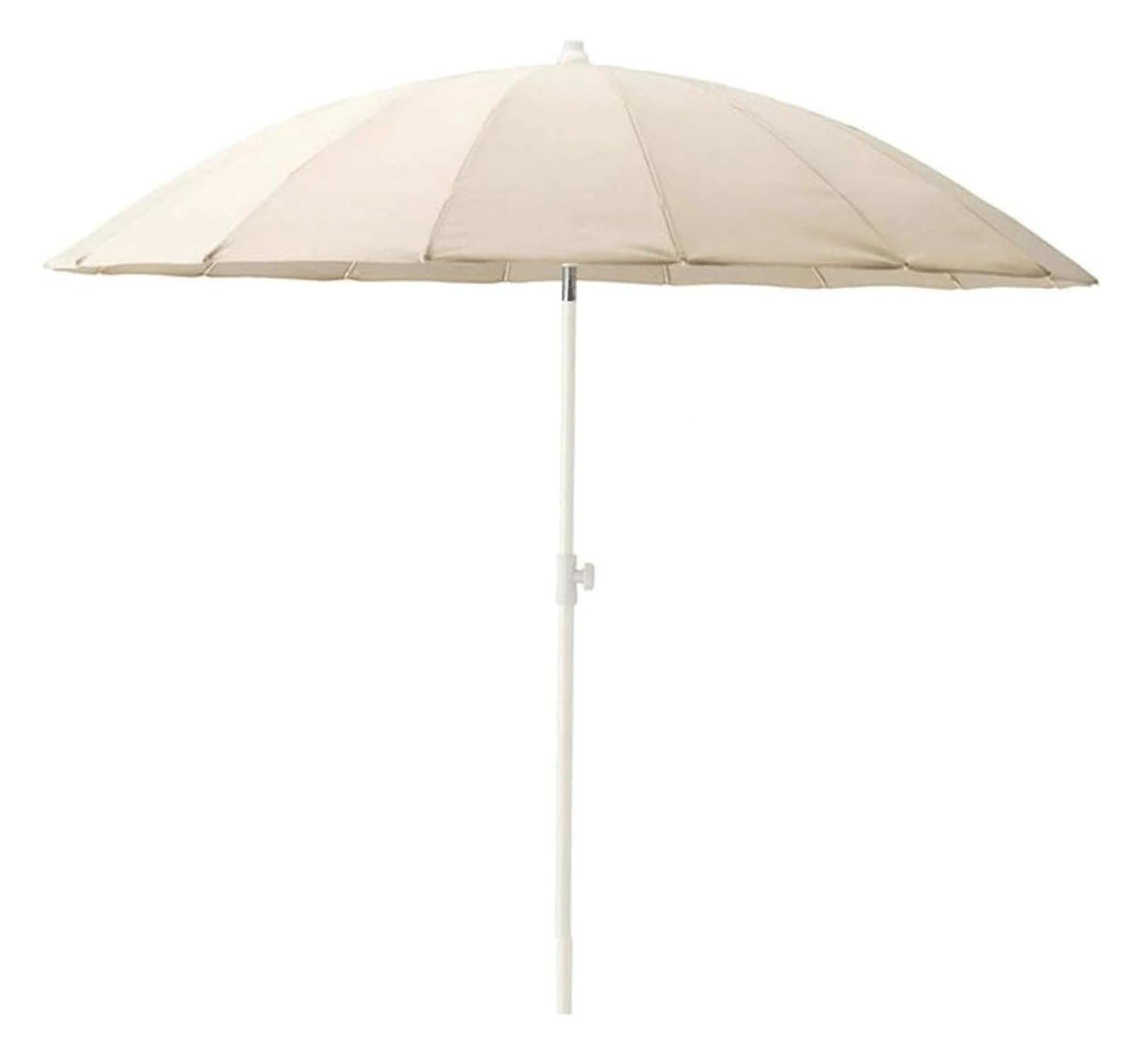 Parasole Parasol Ogrodowy Z Rurki Stalowej 2 M/6,5 Stopy Parasol Plażowy Z Mechanizmem Przechylania Parasol Ogrodowy Z Włókna Poliestrowego Parasol Ogrodowy(Without-Base)