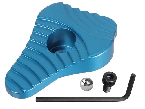 NDZ Performance Safety Replacement with Ball for Mossberg 500 590 88 835 940 12/20 Anodized Aluminum, Made in The USA - Blue