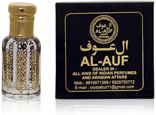 Superior White Oud Oudh Arabic Concentrated Perfume Oil 12ML Bottle Attar Long Lasting Alcohol Free Atar Rich Traditional Indian Itr Perfume Oil 0.406 FL Oz Unisex Frangrance BY AL-AUF.