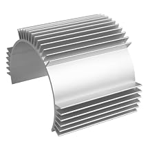 Motor HeatSink Compatible with Delavan All FB Series Pumps,Radiator Fits MY1020 Motor, MX650, MX500&SX500 Dirt Bike, HeatSink Cooling Fins-3.75 X 3.95 Dia,Cooling Fins Fit Electric Engine About 4 "Dia