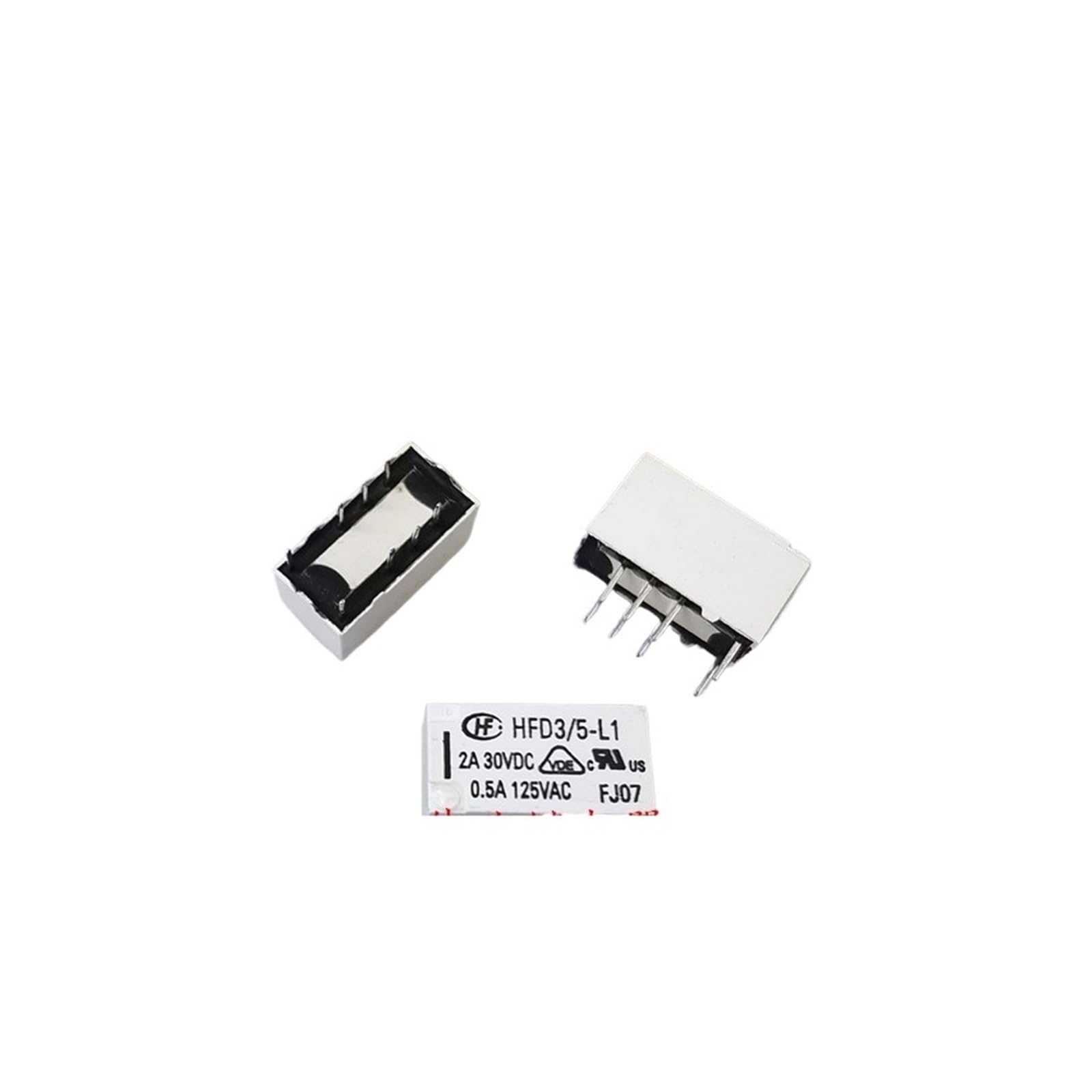YLQUXEUV 1pcs/lot relay:HFD3/5-L1 signal relay 8pins 2A