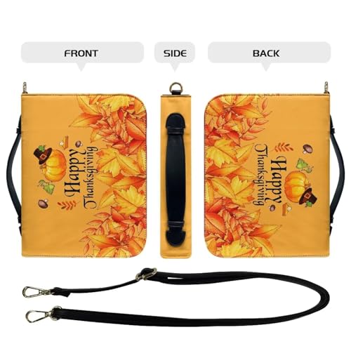 Bible Covers Large Leather Womens Bible Case Lightweight Bible Book Cover with Handle Tote Bible Bag for Women Girls4