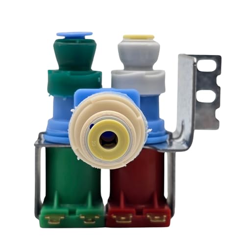W10179146 Refrigerator Ice Maker Water Inlet Valve OEM Replacement Fits Whirlpool KitchenAid Kenmore Maytag Amana Replaces W10408179 W10445780 W10155357 2186486 2205762 2304757