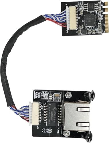 Image of M.2 A E Key to 2.5 Gigabit Ethernet Module, in-tel i225 i226 2.5G Ethernet Server NIC,10 /100 /1000 /25000 Mbps RJ45 LAN, Multi-Gigabit M.2 Network Card, Support 2230 (20CM, i226 M.2 A+E Key)