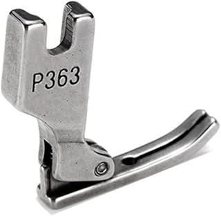 Calcador Sapata Para Pregar Ziper Central Estreito P363 Máquina Reta Industrial