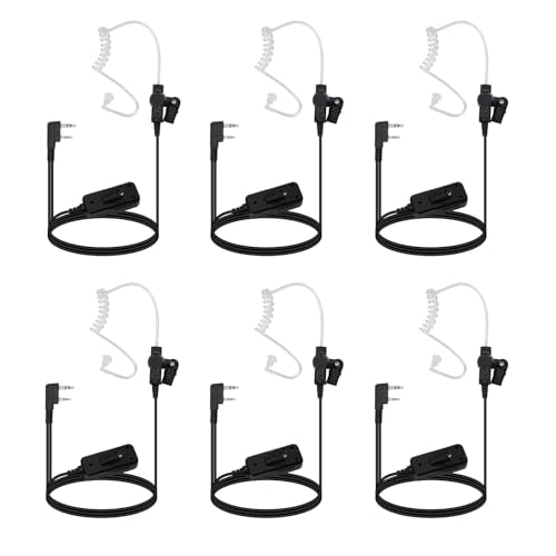 Image of Retevis AI Active Noise Cancellation Walkie Talkie Earpiece, Rechargeable