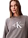 Calvin Klein Women's Monogram Logo Crewneck Sweatshirt
