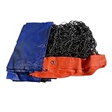 Aymzbd Pickleball Replacement Net Training Gear Weatherproof Lightweight 10ft Black Polyester Practice for Home Badminton