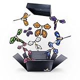 FLUTTERFLYERS FlutterBox I DIY Explosion Butterfly Gift Box Kit * Preparation Required Black DIY FlutterBox +5