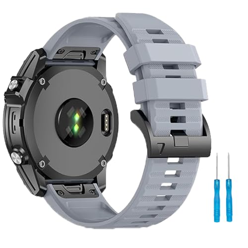 Silicone pour Garmin Fenix 7 souple et résistant à la transpiration
