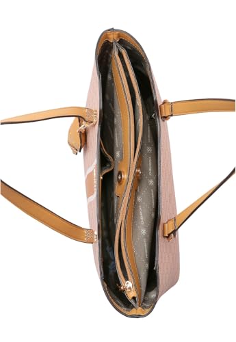 Bolsa Feminina Hobo Chenson Sport Monograma Bege