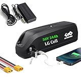 UPP 36V 24AhBatterie de vélo électrique pour 250 Watts 500 Watts Moteur Avant Moteur arrière Hub Moto Batterie pour kit de Roues ebike Batterie - Batterie ebike 36Volt
