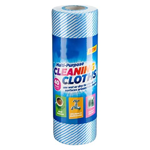 Kitchen Reusable Cleaning Cloths on Roll Cover