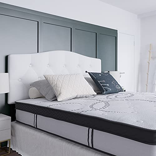 Image of EMMA + OLIVER Astor 12 Inch CertiPUR-US Certified Hybrid Pocket Spring Mattress, King Mattress in a Box
