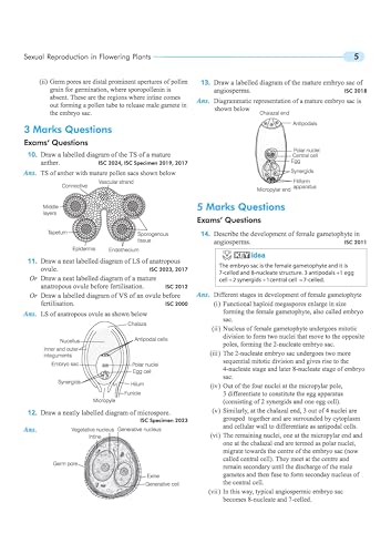 Image of (Old Edition) Arihant ISC Chapterwise Topicwise Question Bank Biology Class 12 Exam 2025