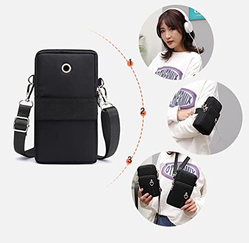 Roomy Crossbody Bag Cellphone Shoulder Pouch Purse for iPhone 17 16 Pro Max Samsung Galaxy S25 S24 Ultra A15 A16 A17 (Balloon) image 3