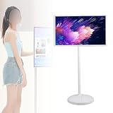 21.5"/24"/27"/32" Televisor Portátil Con Ruedas, Cámara Integrada 27in-4+64GB(1080P)