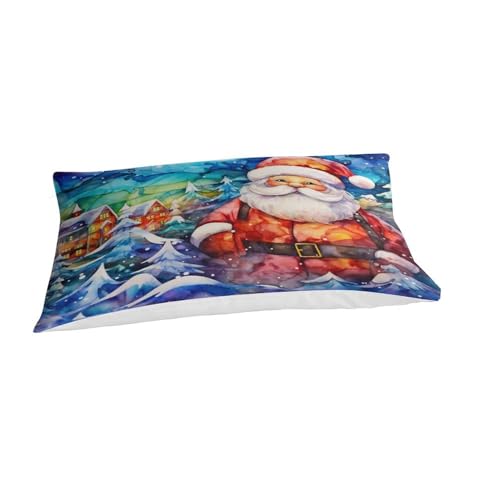 Housse de couette Noël fermeture éclair : fini la couette qui glisse !