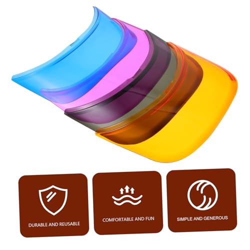 Visor de chapeau TPU transparent protection UV cyclisme accessoires casque extérieur