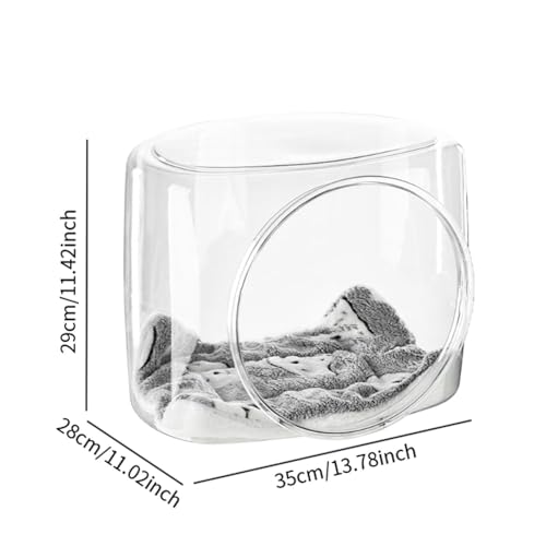 Lit pour Animaux de Compagnie Sharplace - Capsule Spatiale Stable
