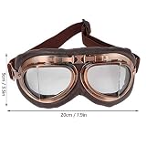 Okulary ochronne, gogle motocyklowe ochrona oczu przeciwwiatrowe okulary ochronne chroniące przed piaskiem sportowe okulary przeciwsłoneczne zamiennik dla kobiet mężczyzn (przezroczyste)