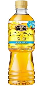 Amazon.co.jp: ポッカサッポロ マブロック レモンティー微糖 525ml