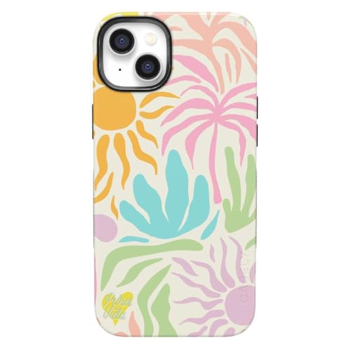 Casely iPhone 13 Mini Case | Oasis | Pura Vida Floral | Compatible with MagSafe | Bold Protective Design