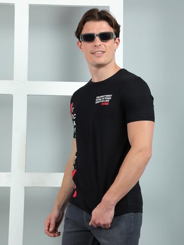Image of Dollar Pack of 1 Cotton Printed Men Tshirt