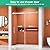 AVKENOEDY 56-60" W x 76" H Double Sliding Shower Door,Framed Sliding Glass Shower Door with 3/8" (10mm) Clear SGCC Tempered Glass,Explosion-Proof Film Nano Coating, Brushed Nickel