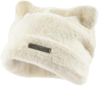 [Yirdapall] 猫耳 防寒帽子 ニット帽 レディース 防寒 韓国ファッション ファー帽子 大人 女子 保温 暖かい 冬 秋 かわいい おしゃれ通勤 通学 お出掛け プレゼント