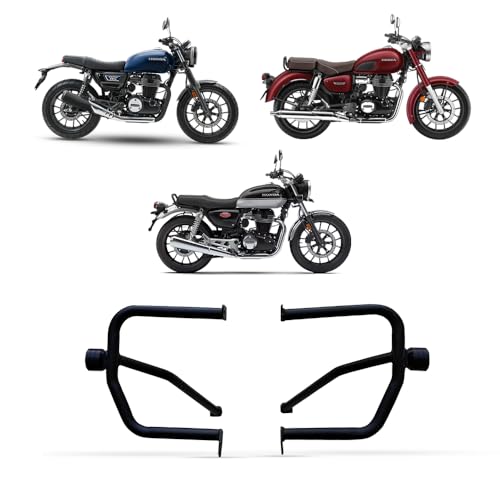 Image of Crash Guard Compatible with Honda CB350 / HNESS CB350 / RS CB350 with Frame Sliders (Tourer) (Pair of 1)