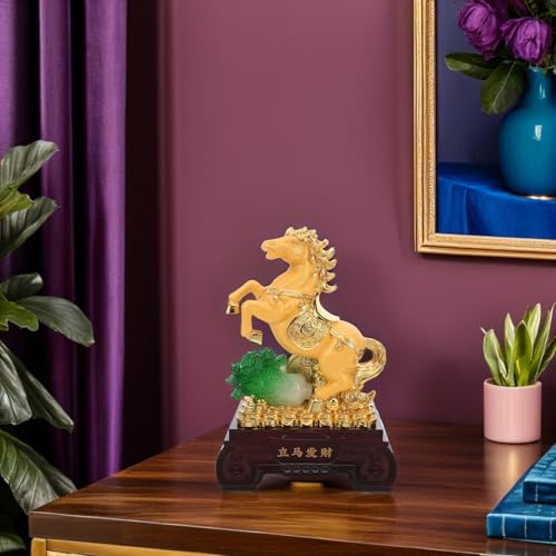 Décor maison figurine cheval chinois pour harmonisation intérieure - 7