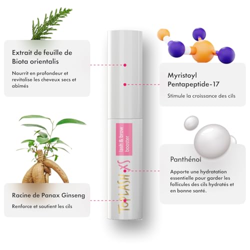 Sérum de croissance des cils et des sourcils pour des cils plus longs et plus épais - Sérum naturel pour la croissance des cils - Épaisseur 2 ml – vue 7