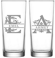 Raki Gläser mit Gravur Glas...